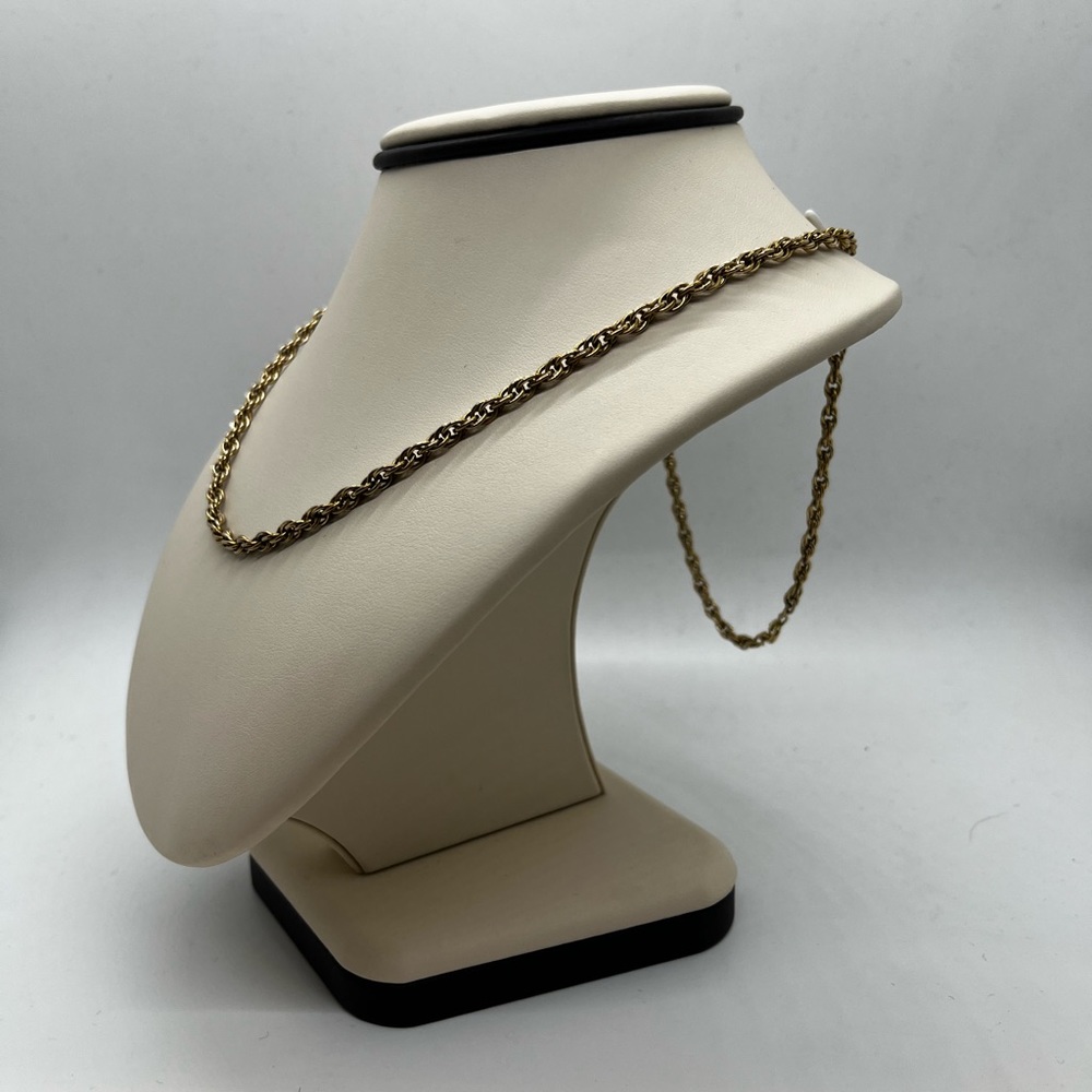 12k Gold Rope Chain